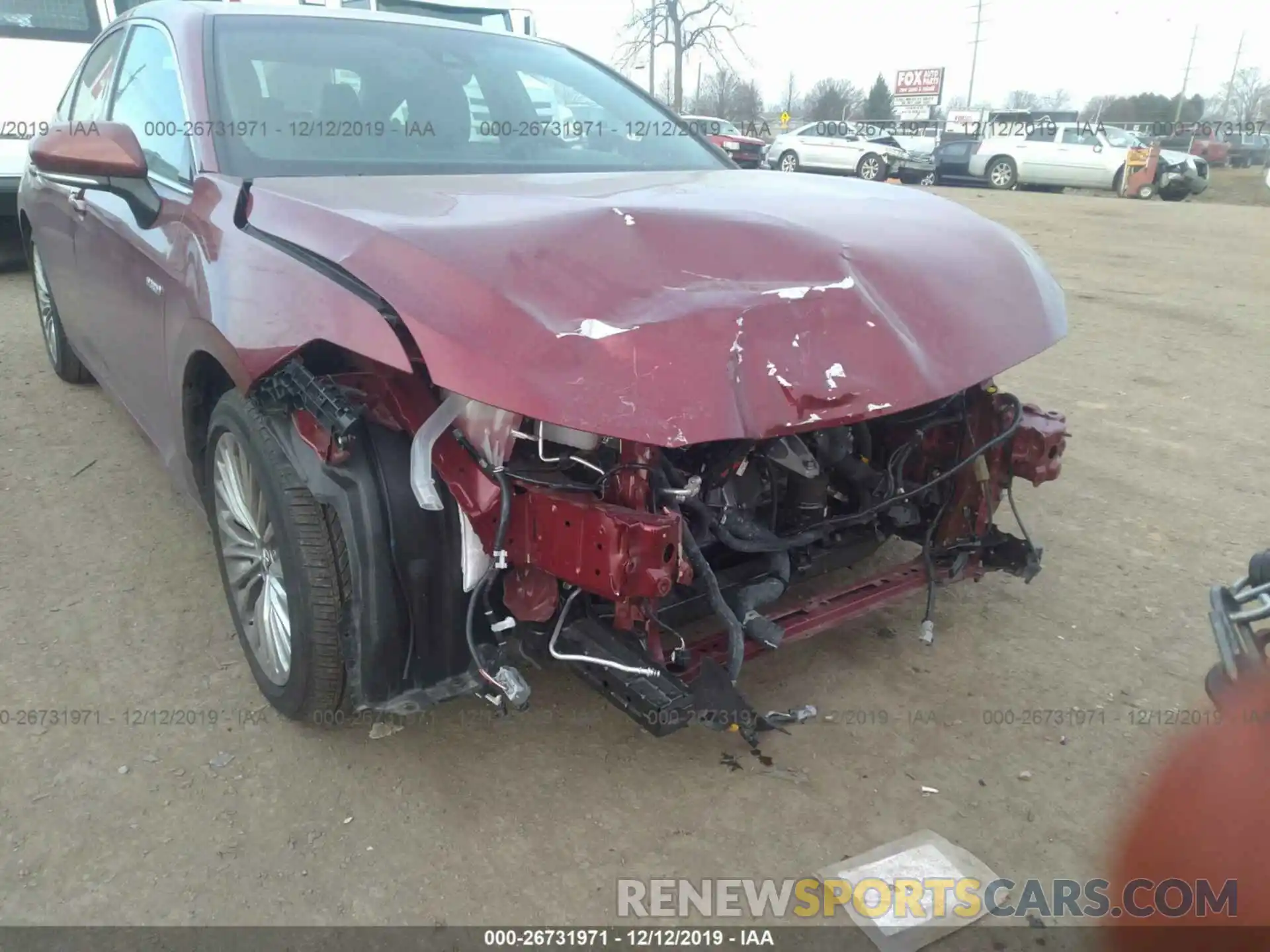 6 Photograph of a damaged car 4T1B21FB7KU001770 TOYOTA AVALON 2019