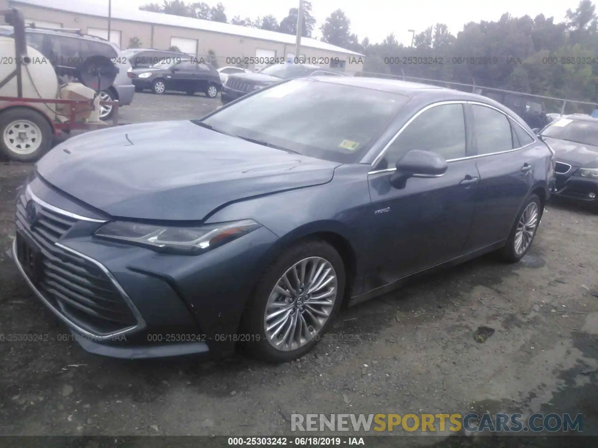 2 Photograph of a damaged car 4T1B21FB7KU002448 TOYOTA AVALON 2019