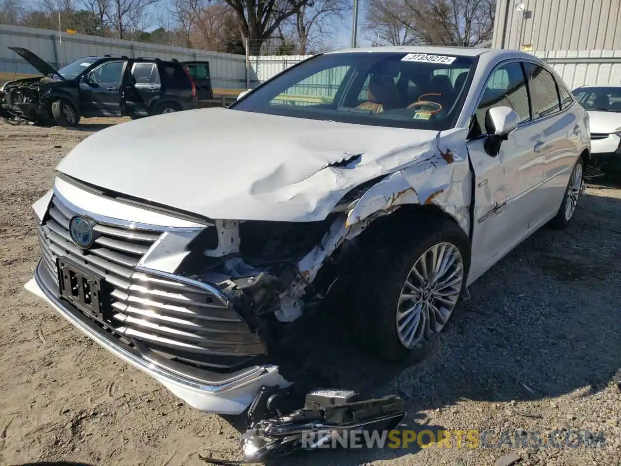 2 Photograph of a damaged car 4T1B21FB7KU003096 TOYOTA AVALON 2019