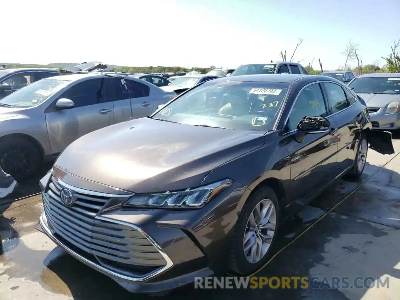 2 Photograph of a damaged car 4T1B21FB7KU003440 TOYOTA AVALON 2019