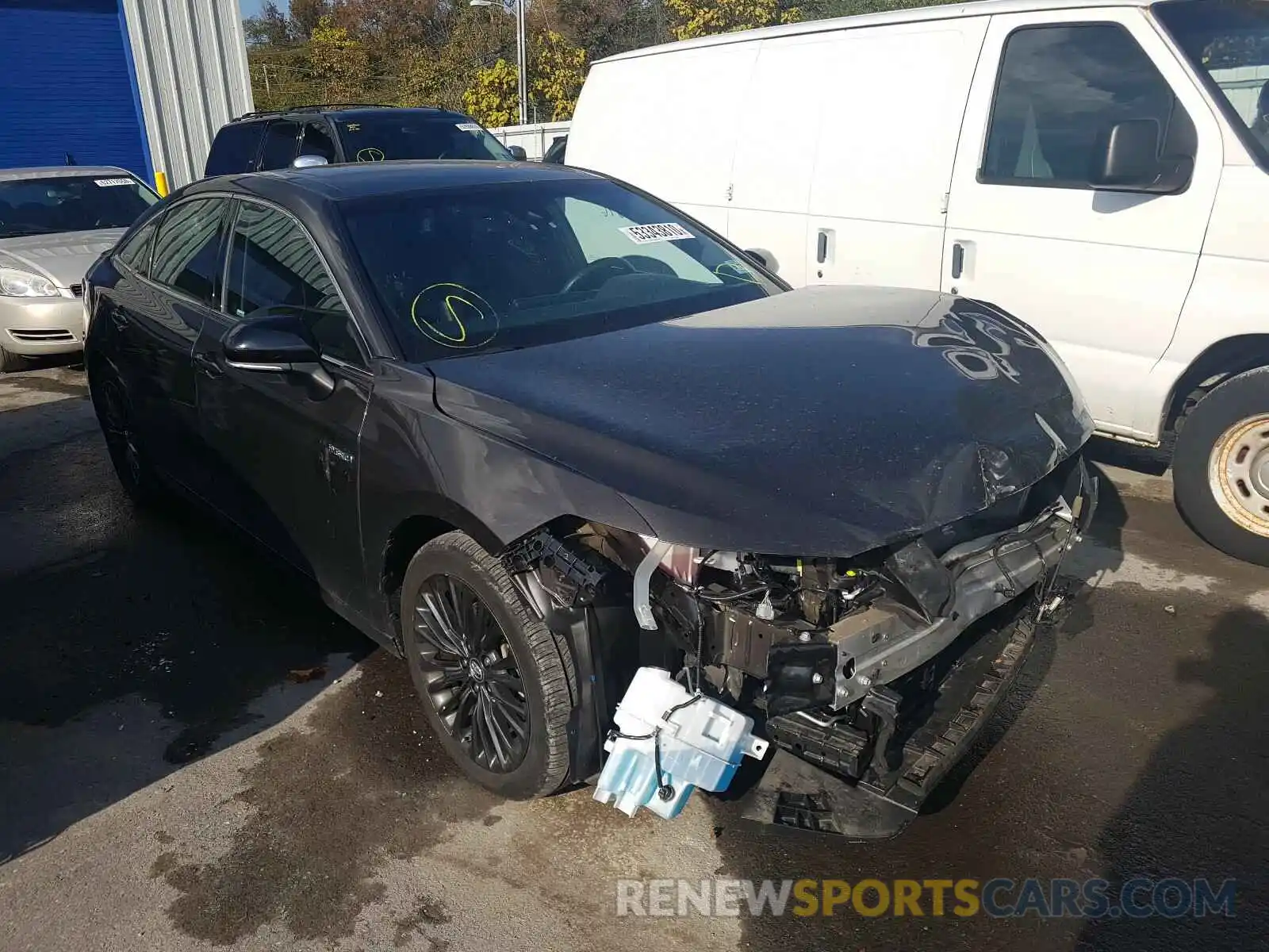 1 Photograph of a damaged car 4T1B21FB7KU004023 TOYOTA AVALON 2019