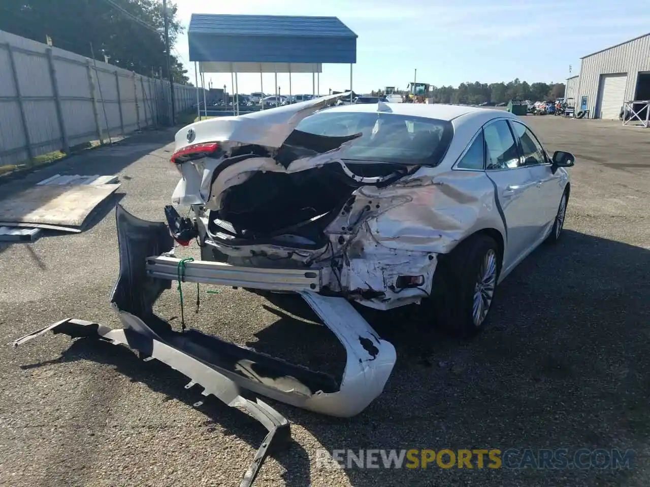 4 Photograph of a damaged car 4T1B21FB7KU004393 TOYOTA AVALON 2019