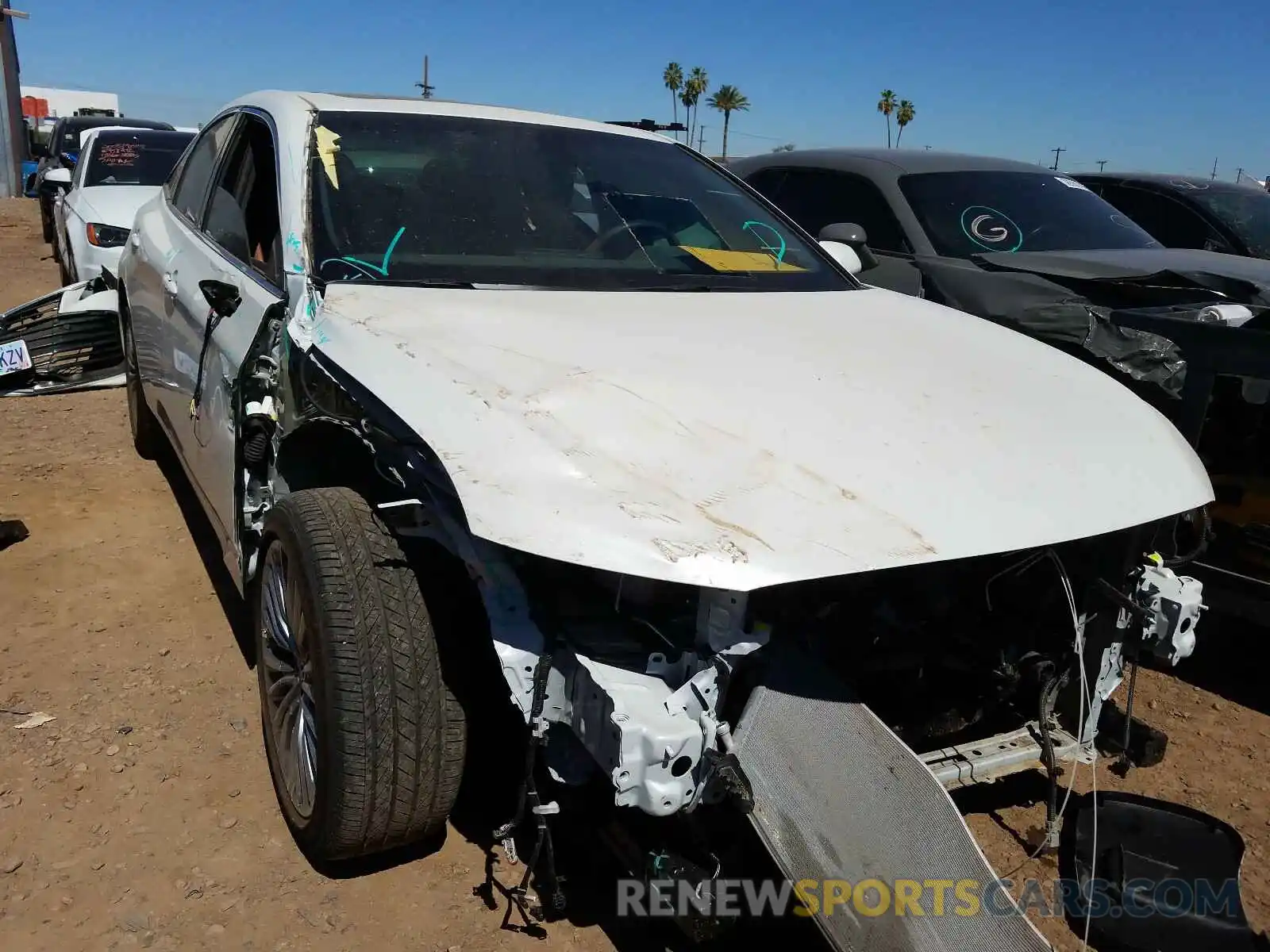 1 Photograph of a damaged car 4T1B21FB7KU004944 TOYOTA AVALON 2019