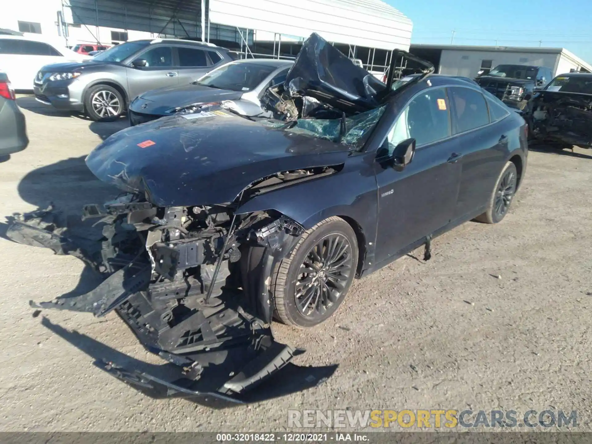 2 Photograph of a damaged car 4T1B21FB7KU005091 TOYOTA AVALON 2019