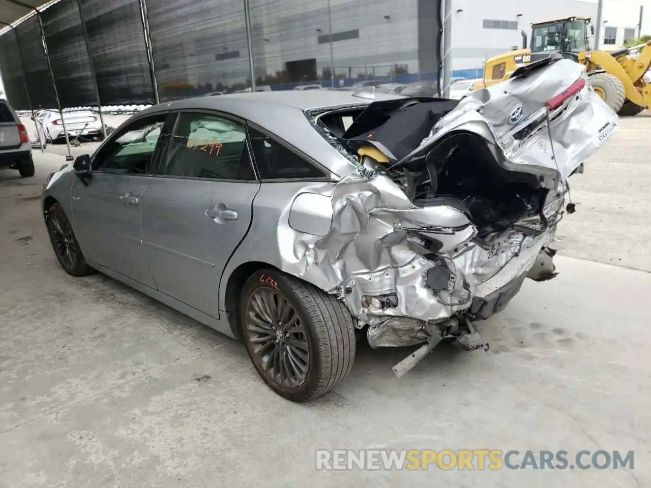 3 Photograph of a damaged car 4T1B21FB7KU006483 TOYOTA AVALON 2019