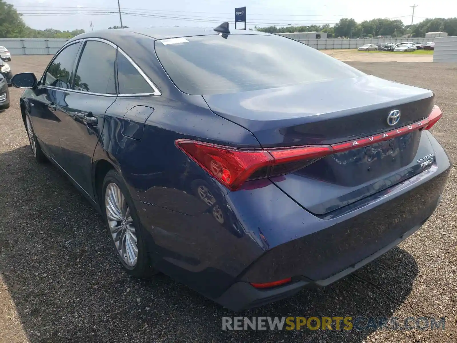 3 Photograph of a damaged car 4T1B21FB7KU006547 TOYOTA AVALON 2019