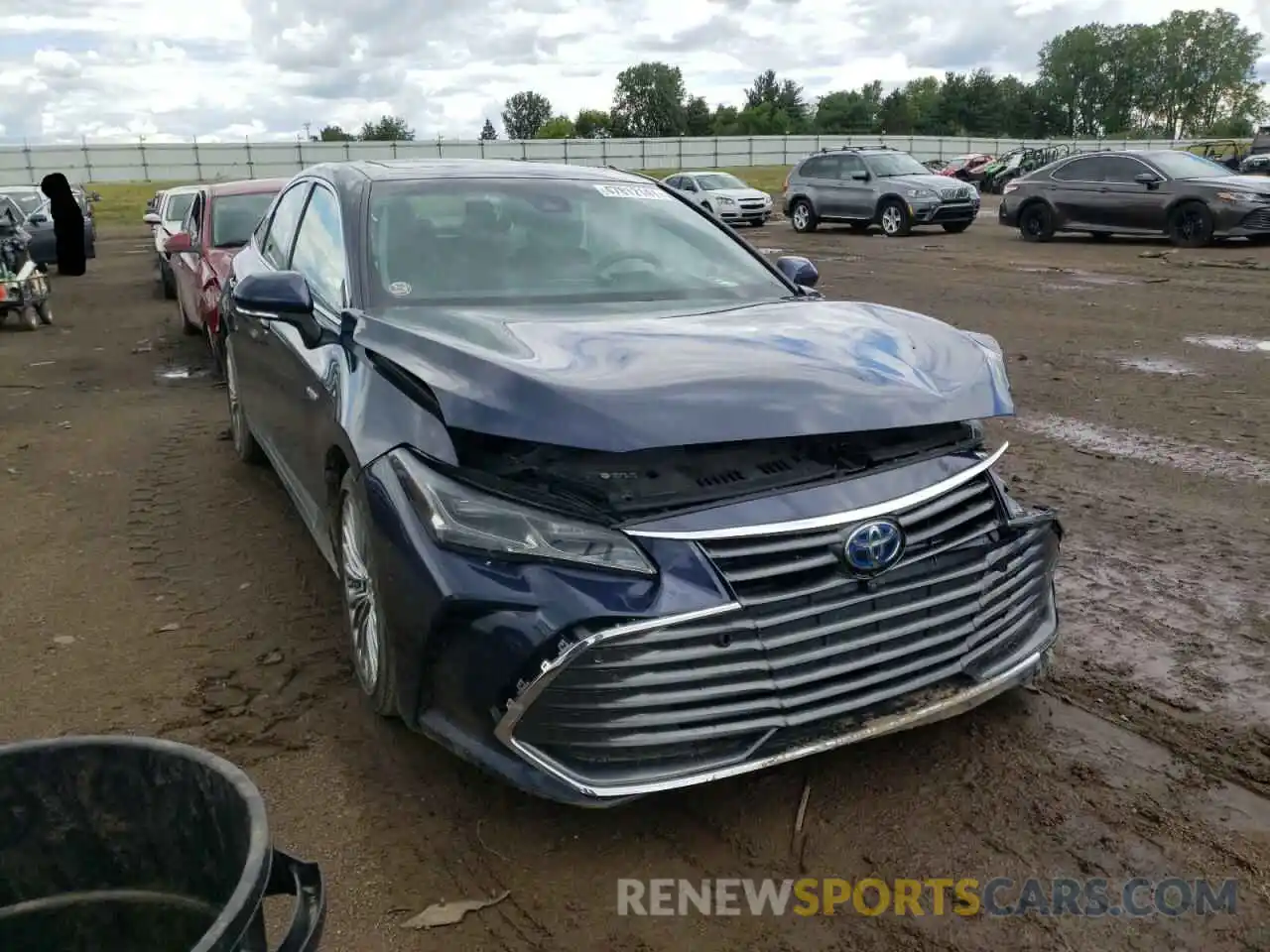 1 Photograph of a damaged car 4T1B21FB7KU007021 TOYOTA AVALON 2019