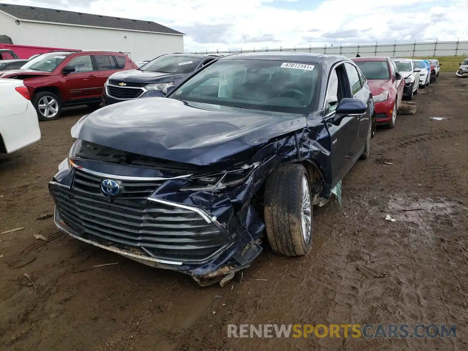 2 Photograph of a damaged car 4T1B21FB7KU007021 TOYOTA AVALON 2019