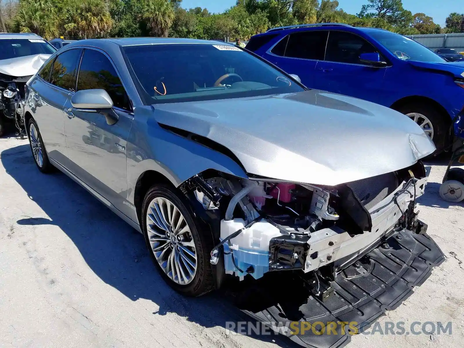 1 Photograph of a damaged car 4T1B21FB7KU007049 TOYOTA AVALON 2019