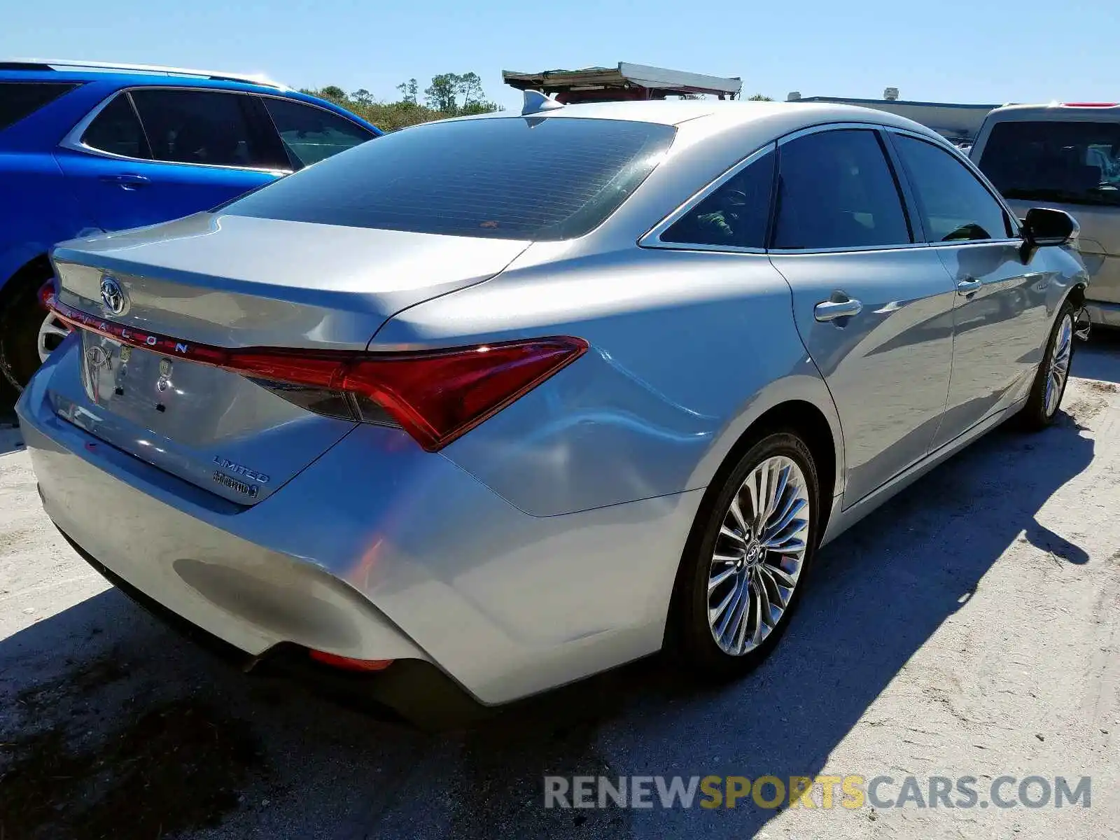 4 Photograph of a damaged car 4T1B21FB7KU007049 TOYOTA AVALON 2019