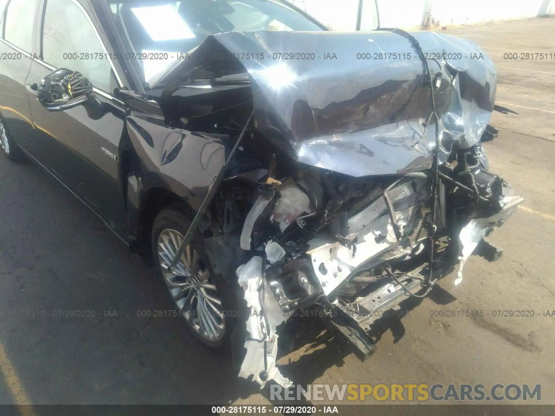 6 Photograph of a damaged car 4T1B21FB7KU007570 TOYOTA AVALON 2019