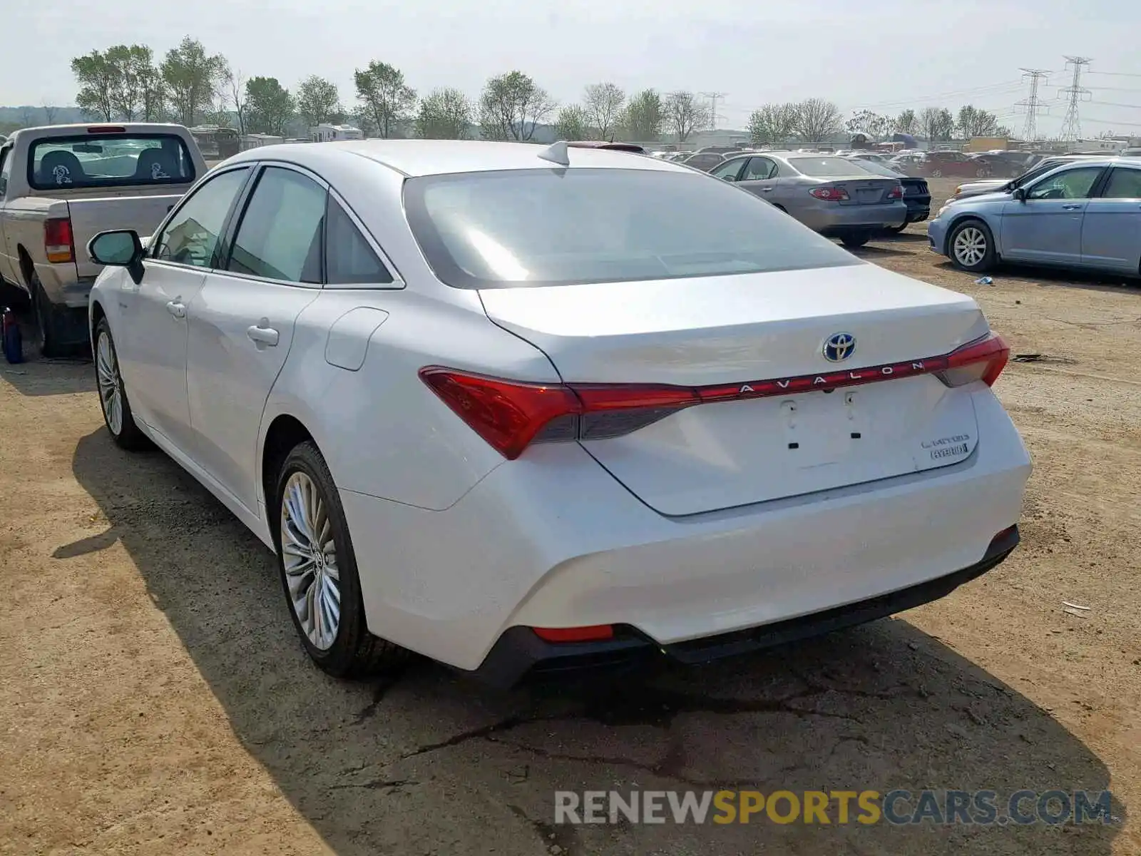 3 Photograph of a damaged car 4T1B21FB7KU007679 TOYOTA AVALON 2019