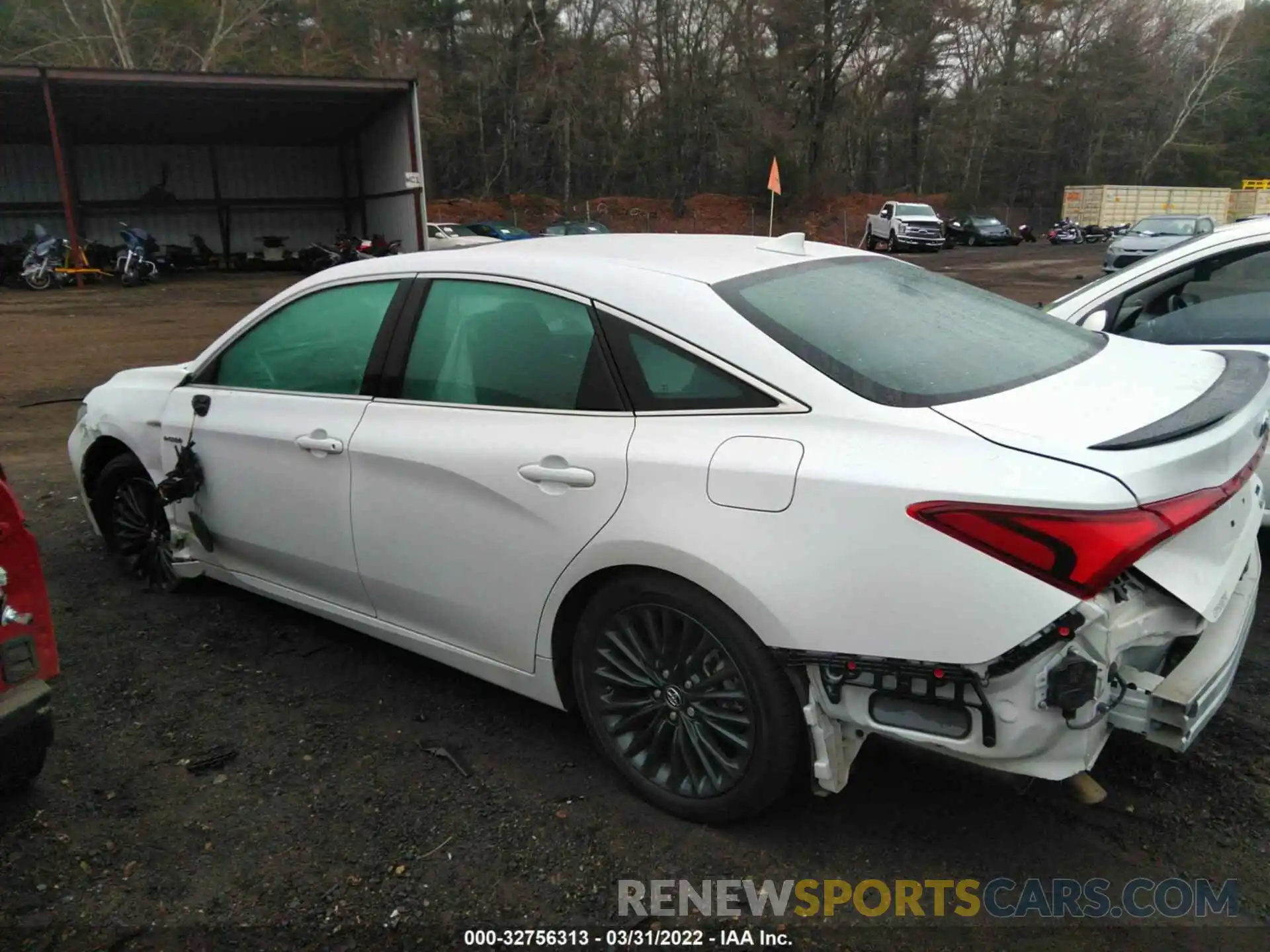 3 Photograph of a damaged car 4T1B21FB7KU007780 TOYOTA AVALON 2019