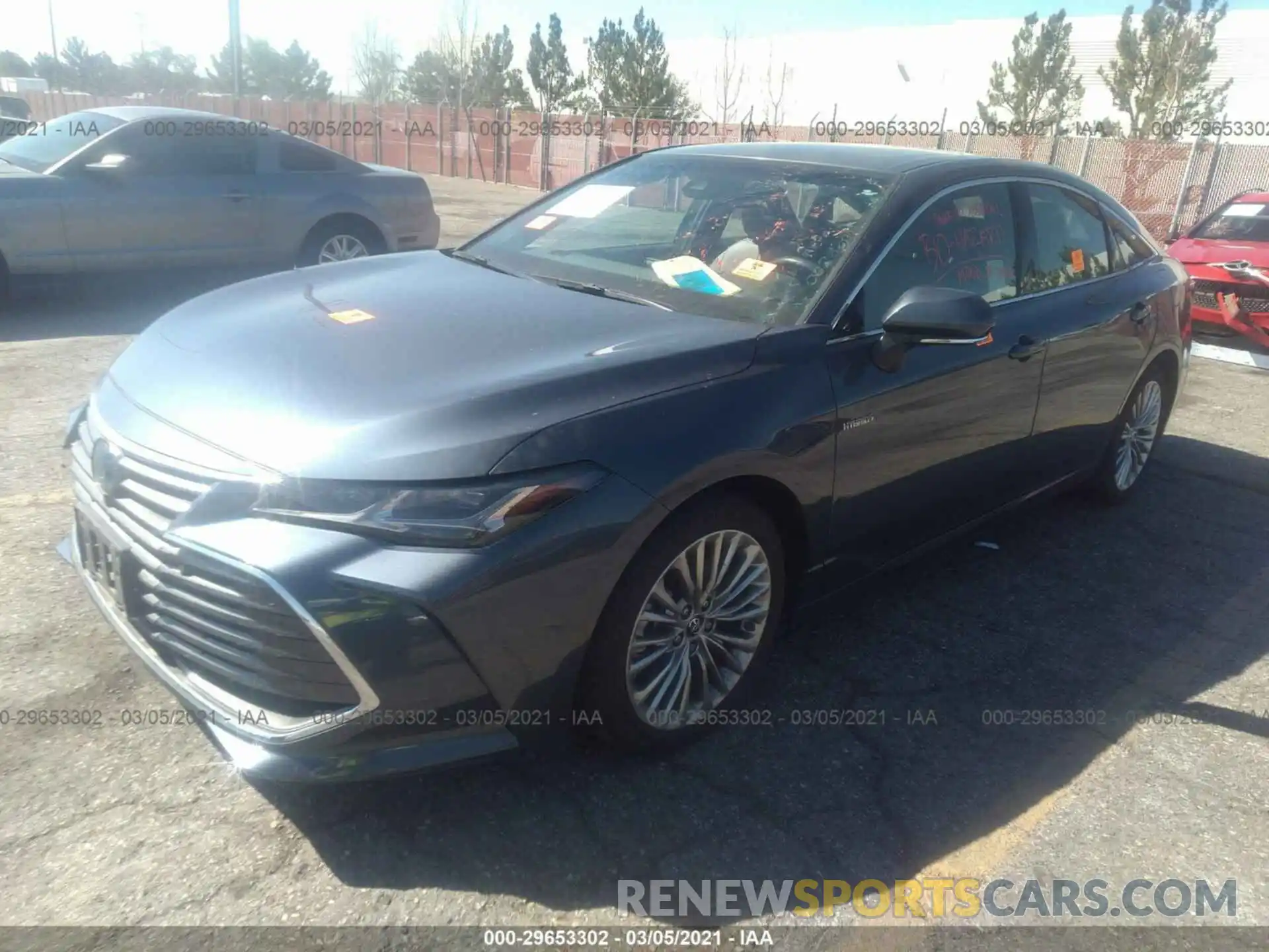 2 Photograph of a damaged car 4T1B21FB7KU008881 TOYOTA AVALON 2019