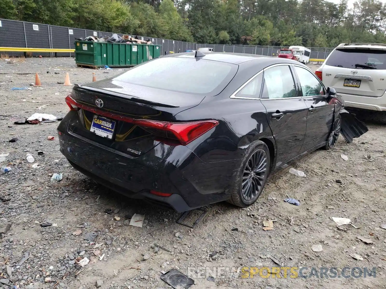 4 Фотография поврежденного автомобиля 4T1B21FB8KU006069 TOYOTA AVALON 2019