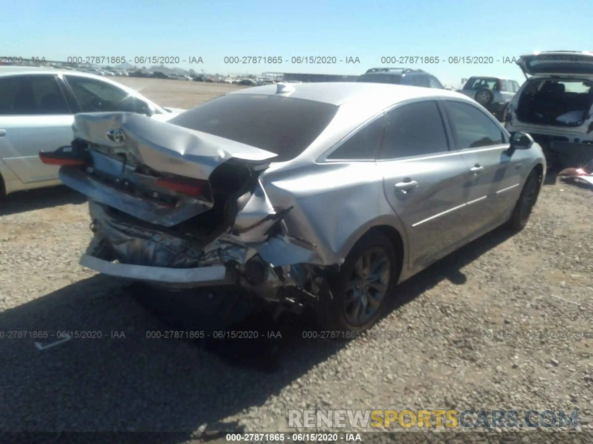 4 Photograph of a damaged car 4T1B21FB8KU006783 TOYOTA AVALON 2019