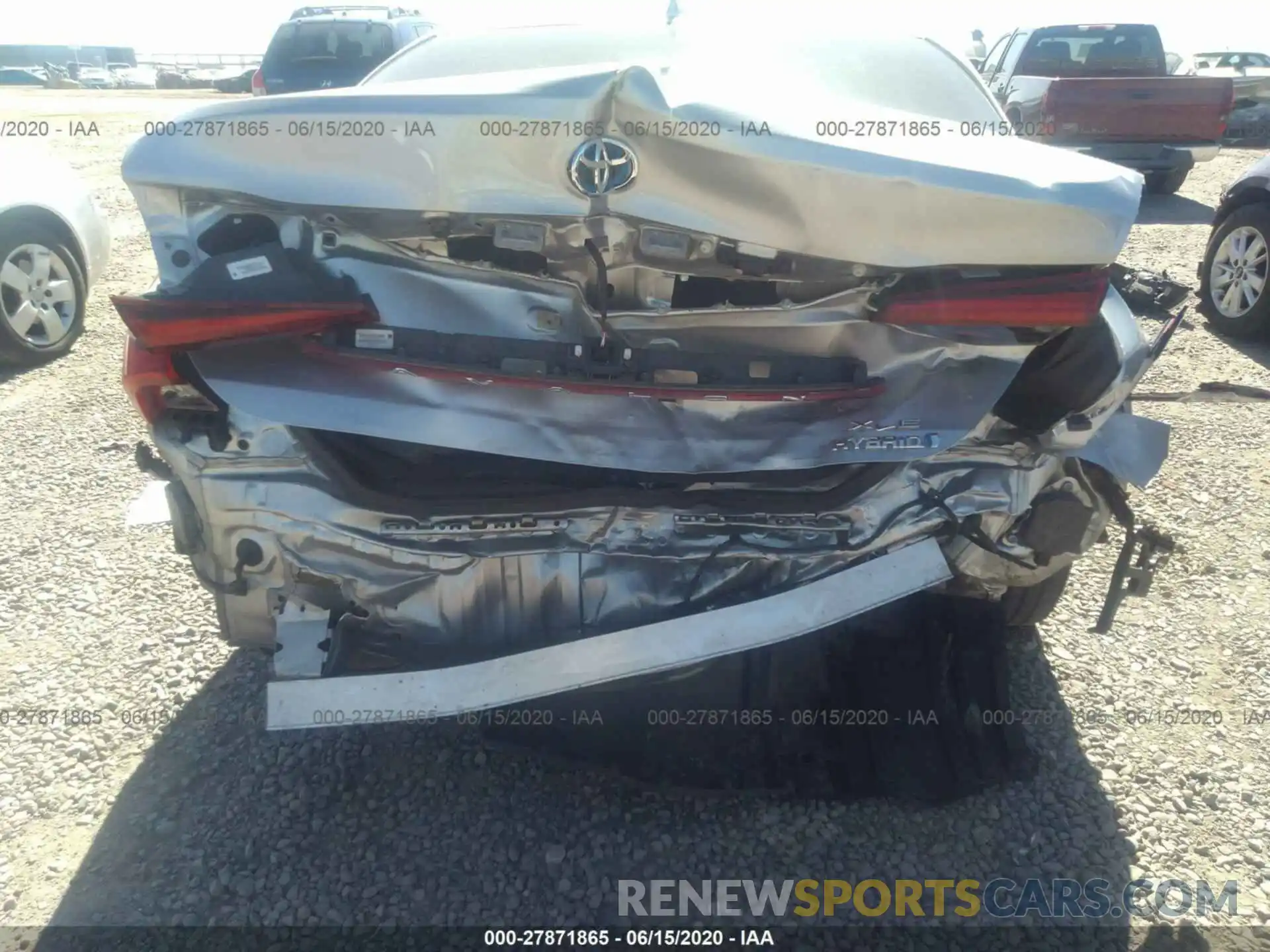 6 Photograph of a damaged car 4T1B21FB8KU006783 TOYOTA AVALON 2019