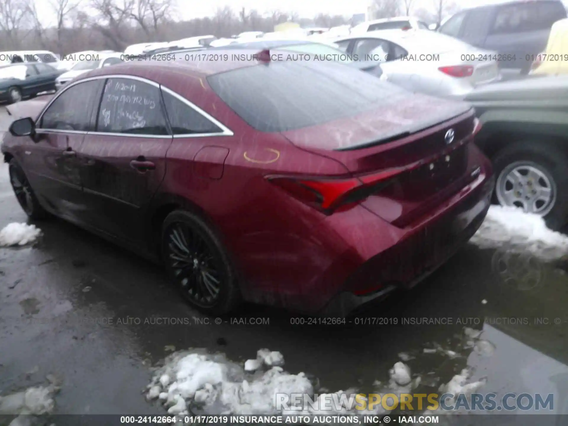 3 Photograph of a damaged car 4T1B21FB9KU001320 TOYOTA AVALON 2019