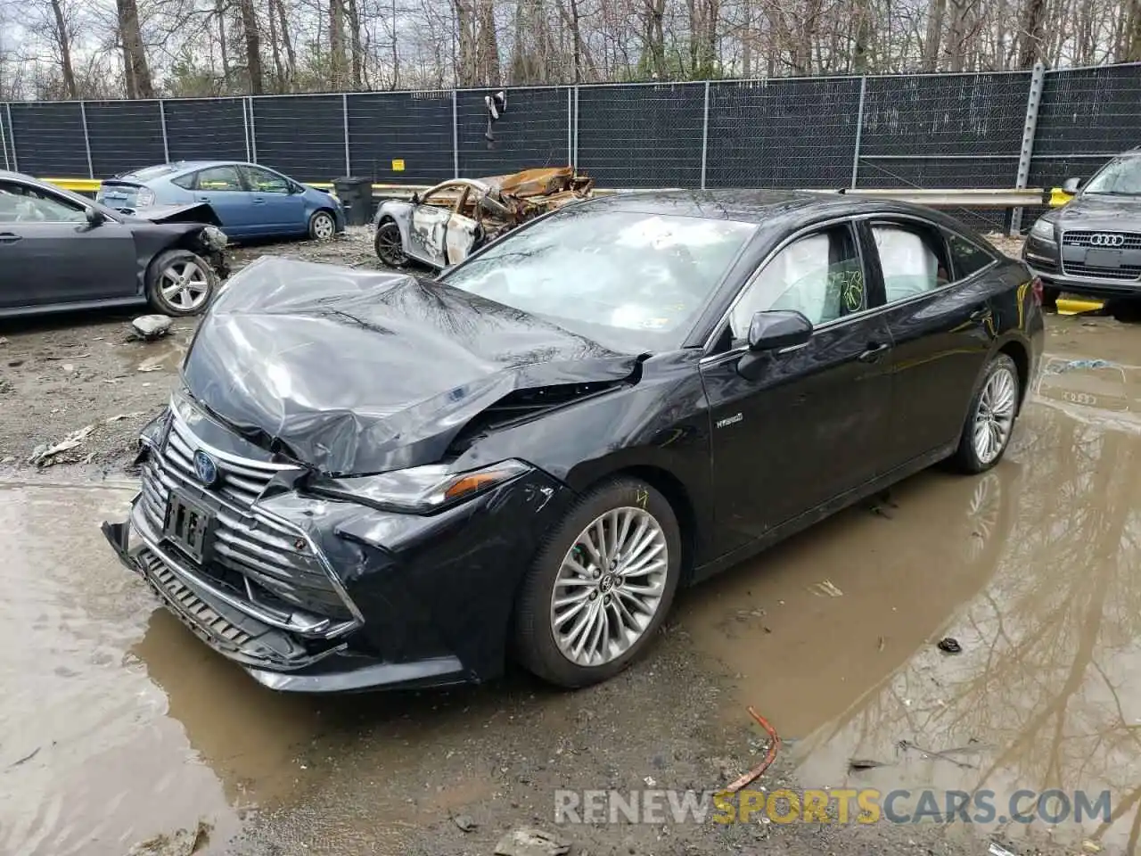 2 Photograph of a damaged car 4T1B21FB9KU002855 TOYOTA AVALON 2019