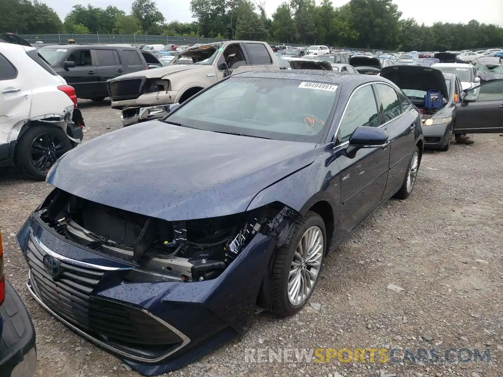 2 Photograph of a damaged car 4T1B21FB9KU003861 TOYOTA AVALON 2019