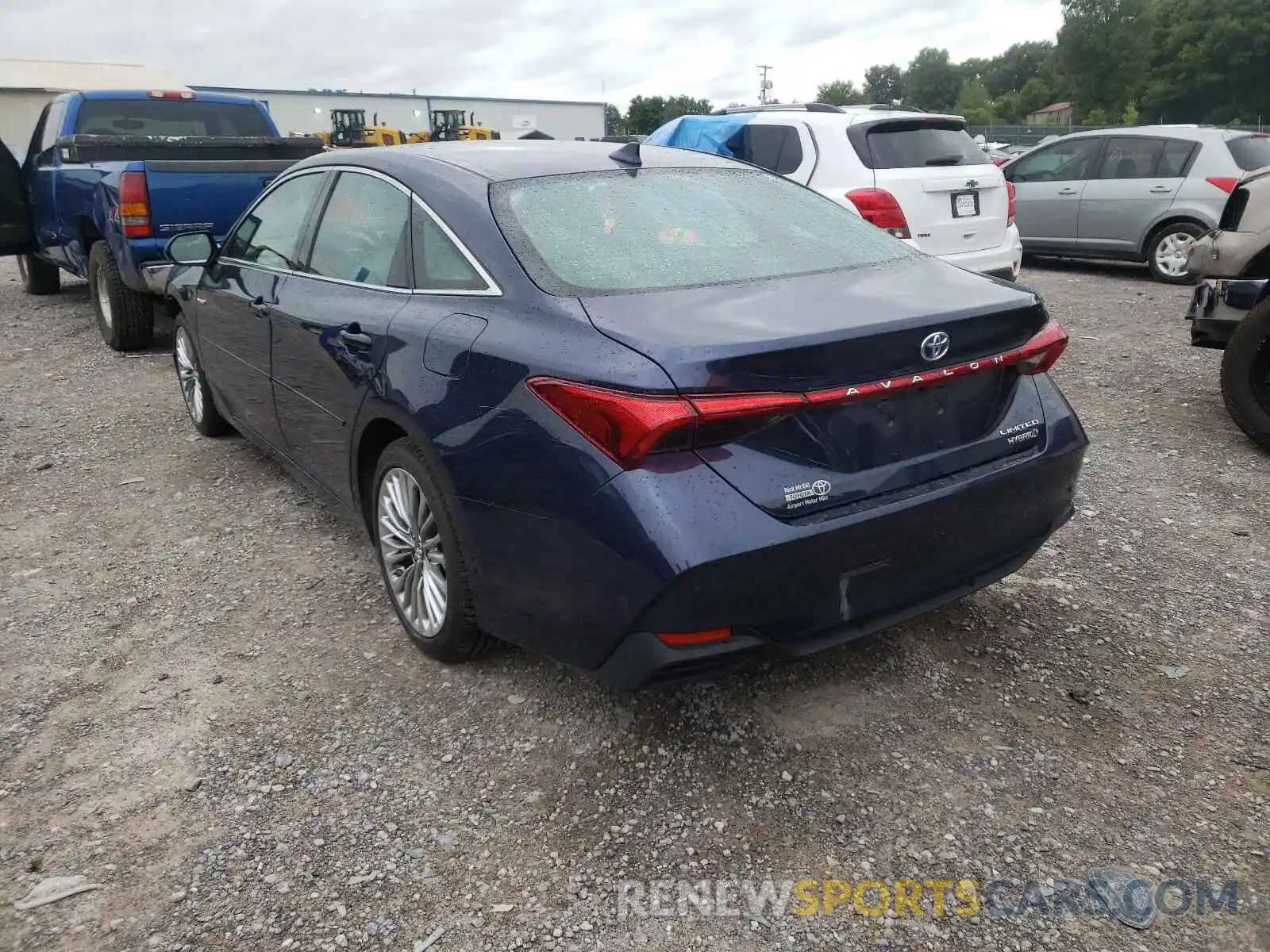 3 Photograph of a damaged car 4T1B21FB9KU003861 TOYOTA AVALON 2019