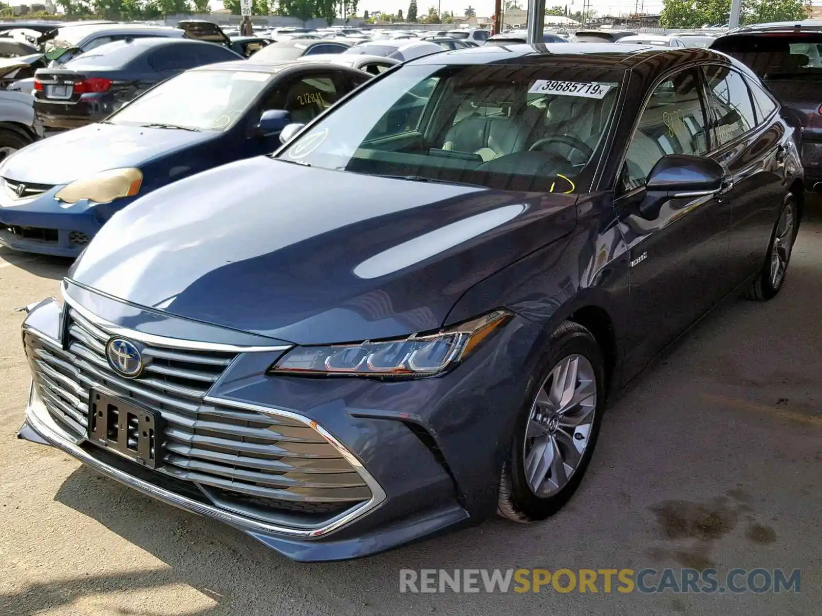 2 Photograph of a damaged car 4T1B21FB9KU004122 TOYOTA AVALON 2019