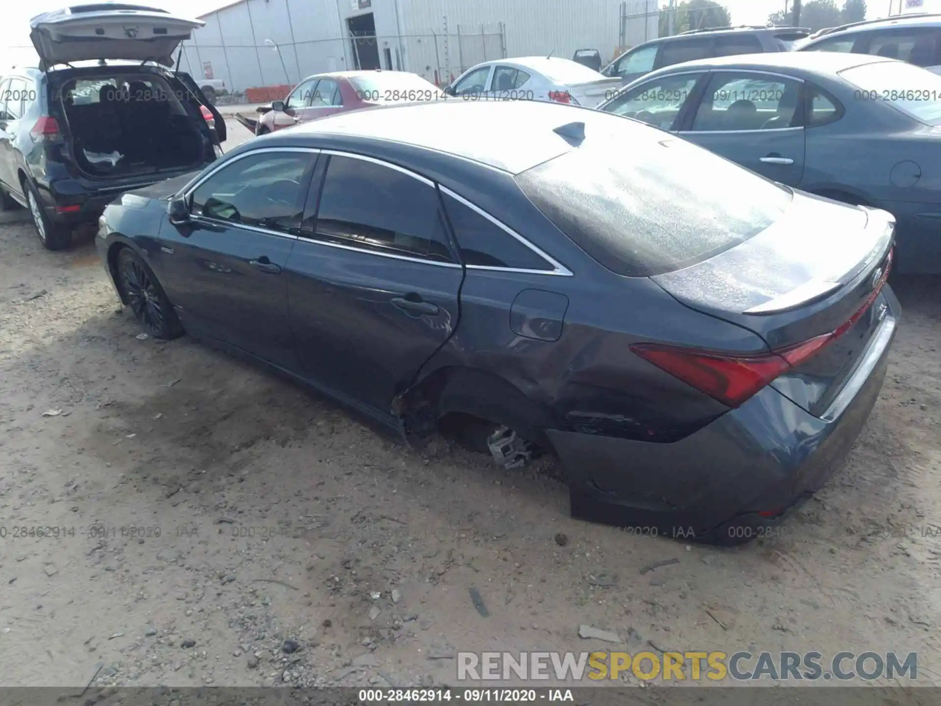 3 Photograph of a damaged car 4T1B21FB9KU004184 TOYOTA AVALON 2019