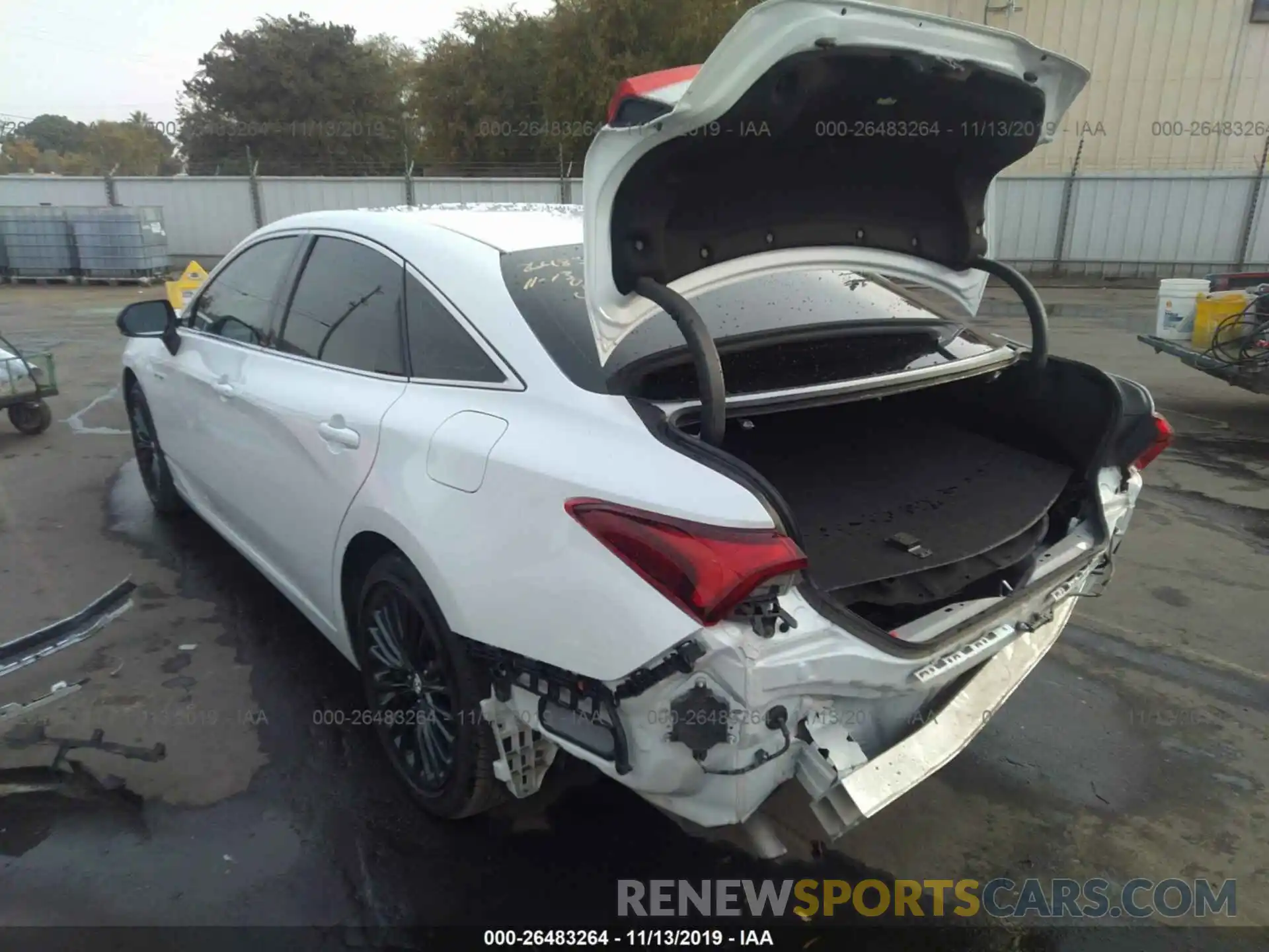 3 Photograph of a damaged car 4T1B21FB9KU004430 TOYOTA AVALON 2019