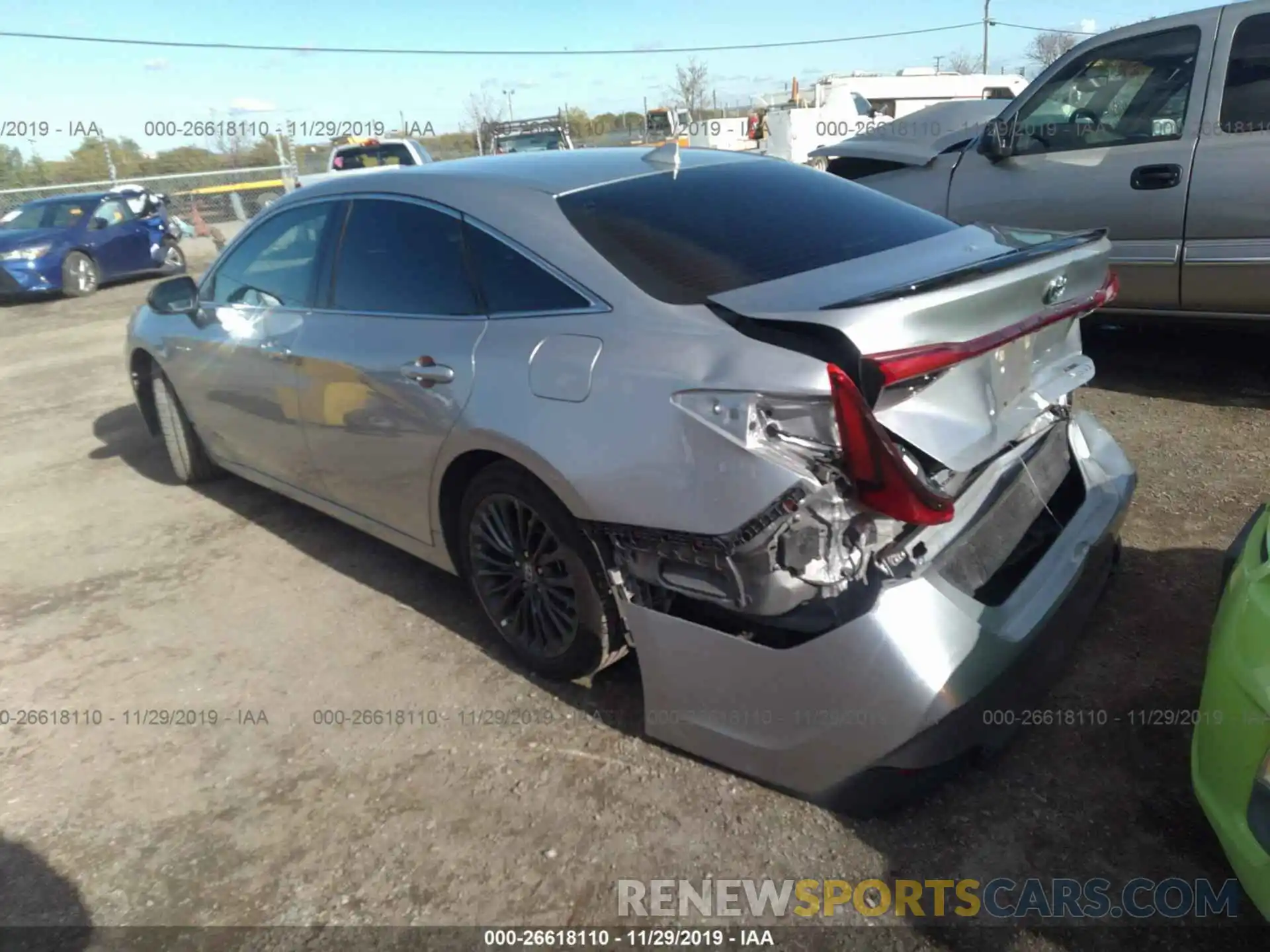 3 Photograph of a damaged car 4T1B21FB9KU005755 TOYOTA AVALON 2019