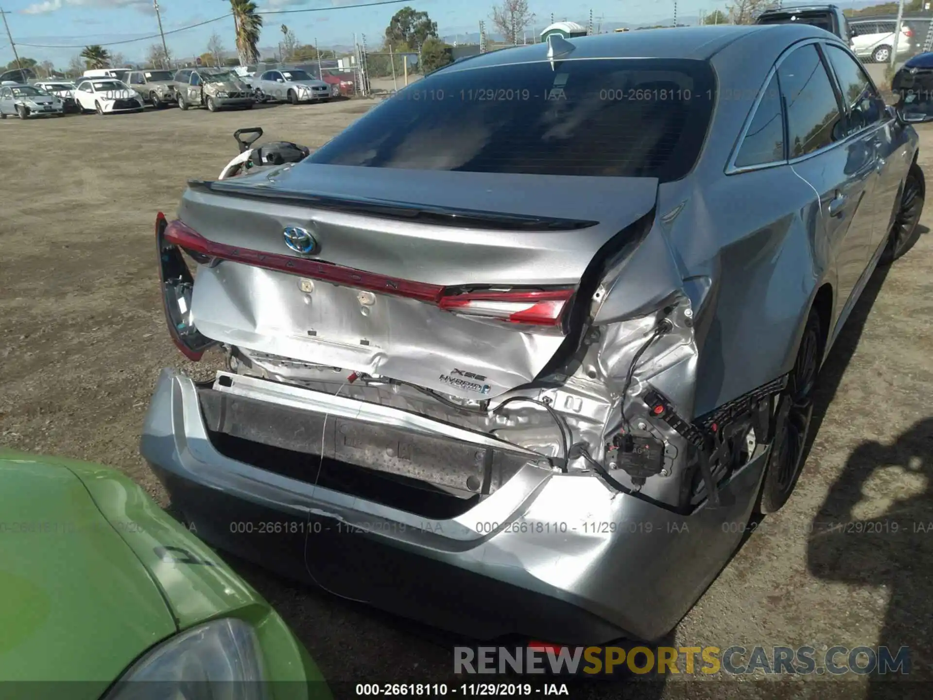 6 Photograph of a damaged car 4T1B21FB9KU005755 TOYOTA AVALON 2019