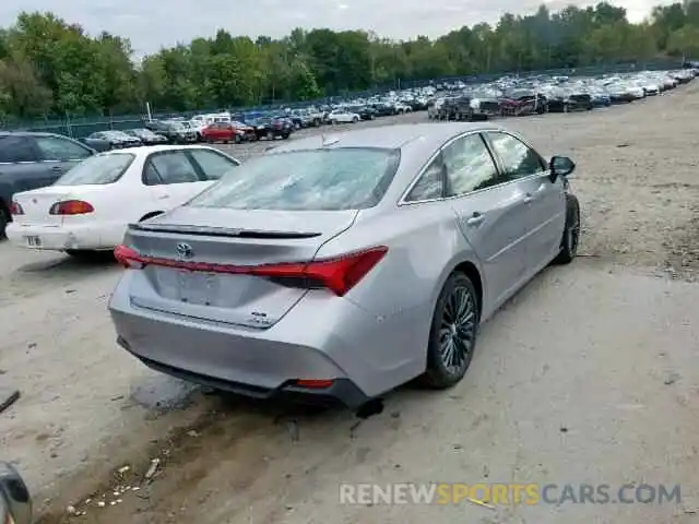 4 Photograph of a damaged car 4T1B21FB9KU005870 TOYOTA AVALON 2019