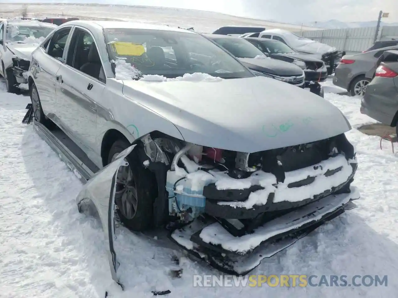 1 Photograph of a damaged car 4T1B21FB9KU006341 TOYOTA AVALON 2019