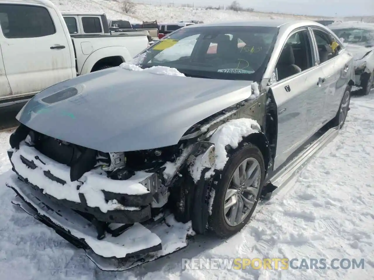 2 Photograph of a damaged car 4T1B21FB9KU006341 TOYOTA AVALON 2019