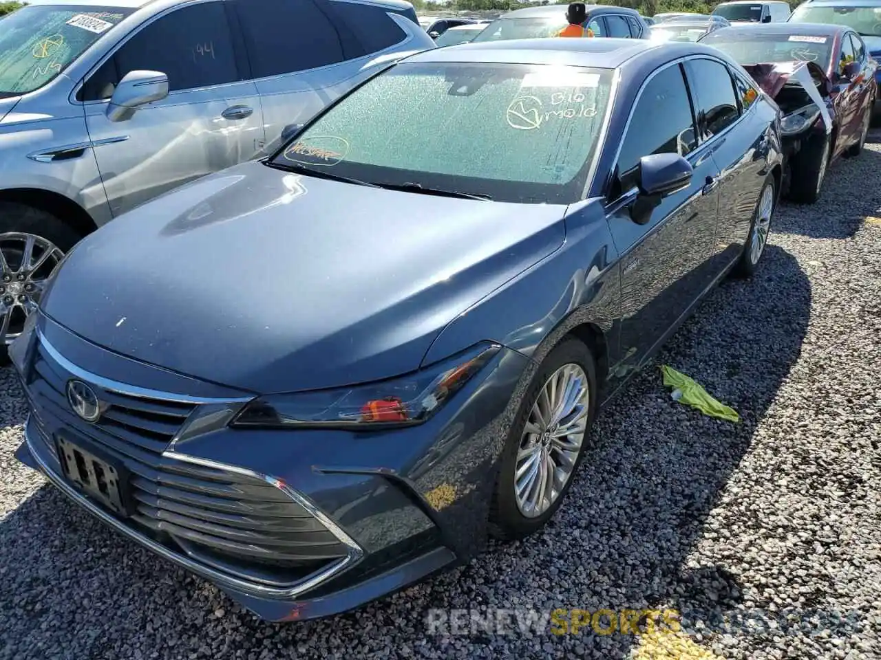 2 Photograph of a damaged car 4T1B21FBXKU001469 TOYOTA AVALON 2019