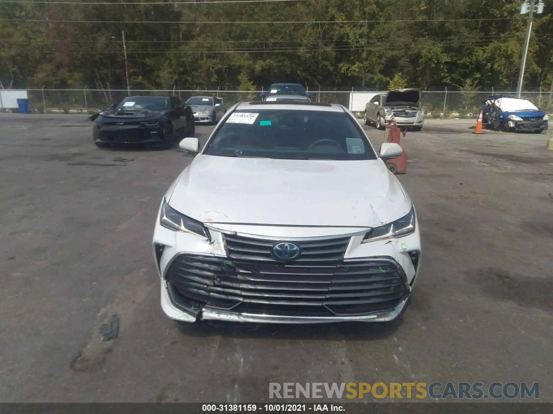 6 Photograph of a damaged car 4T1B21FBXKU009846 TOYOTA AVALON 2019