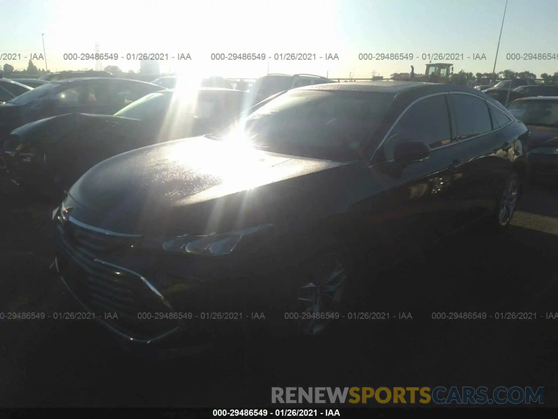 2 Photograph of a damaged car 4T1BZ1FB0KU003968 TOYOTA AVALON 2019