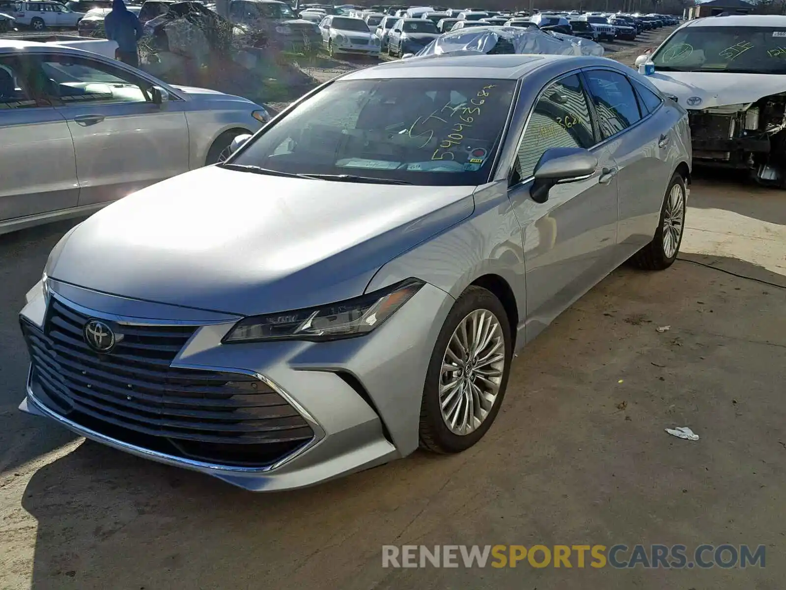 2 Photograph of a damaged car 4T1BZ1FB0KU005011 TOYOTA AVALON 2019