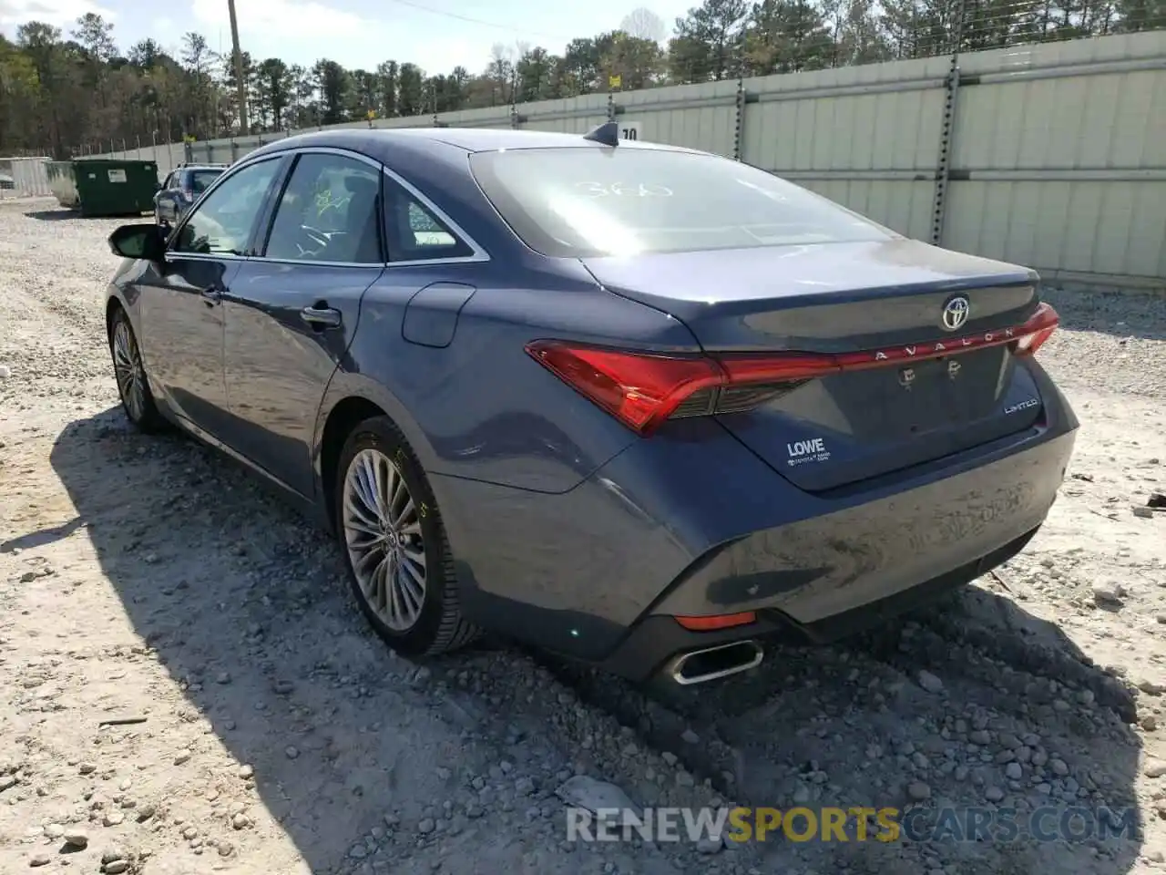 3 Photograph of a damaged car 4T1BZ1FB0KU005235 TOYOTA AVALON 2019