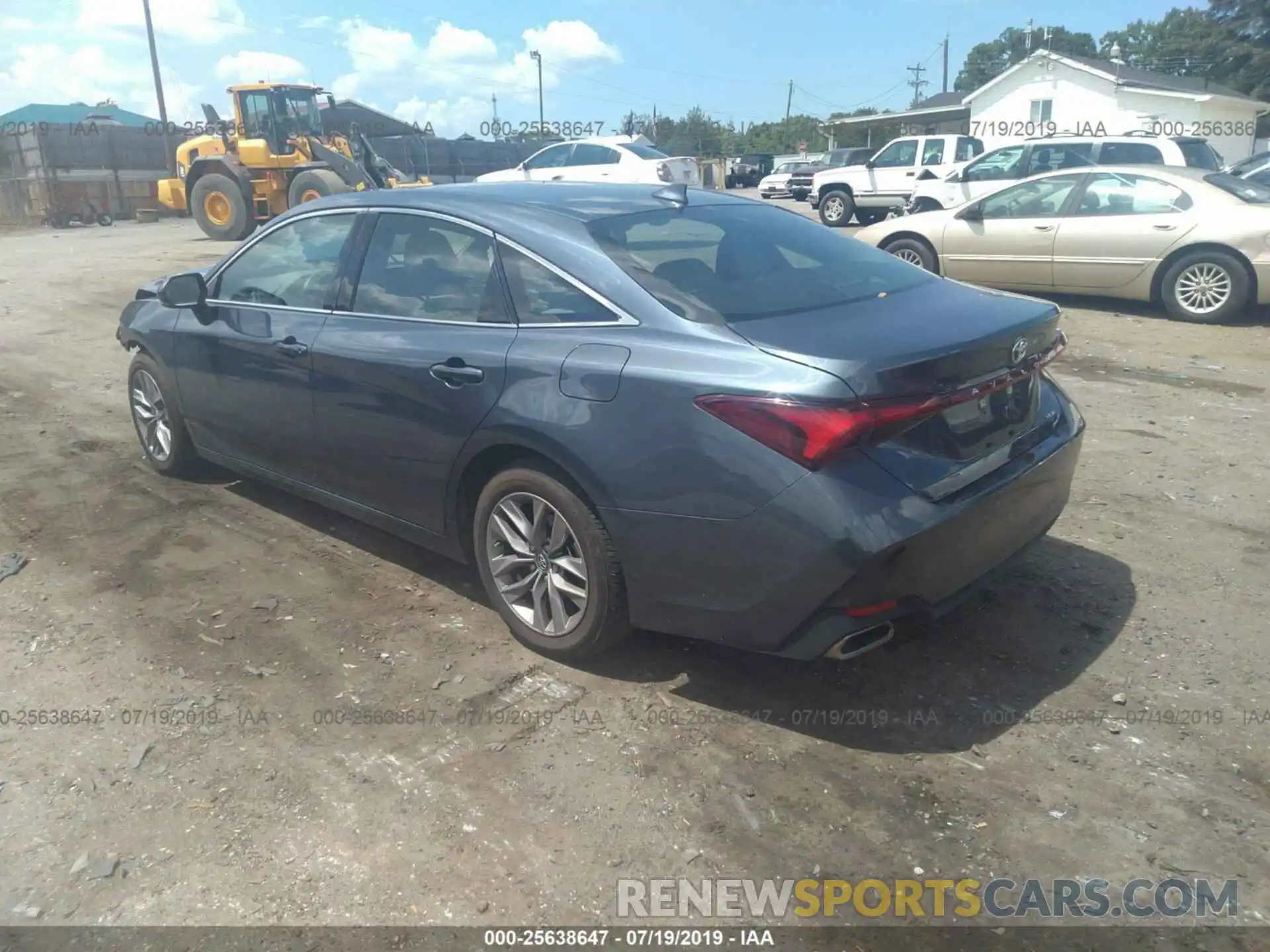 3 Photograph of a damaged car 4T1BZ1FB0KU007079 TOYOTA AVALON 2019