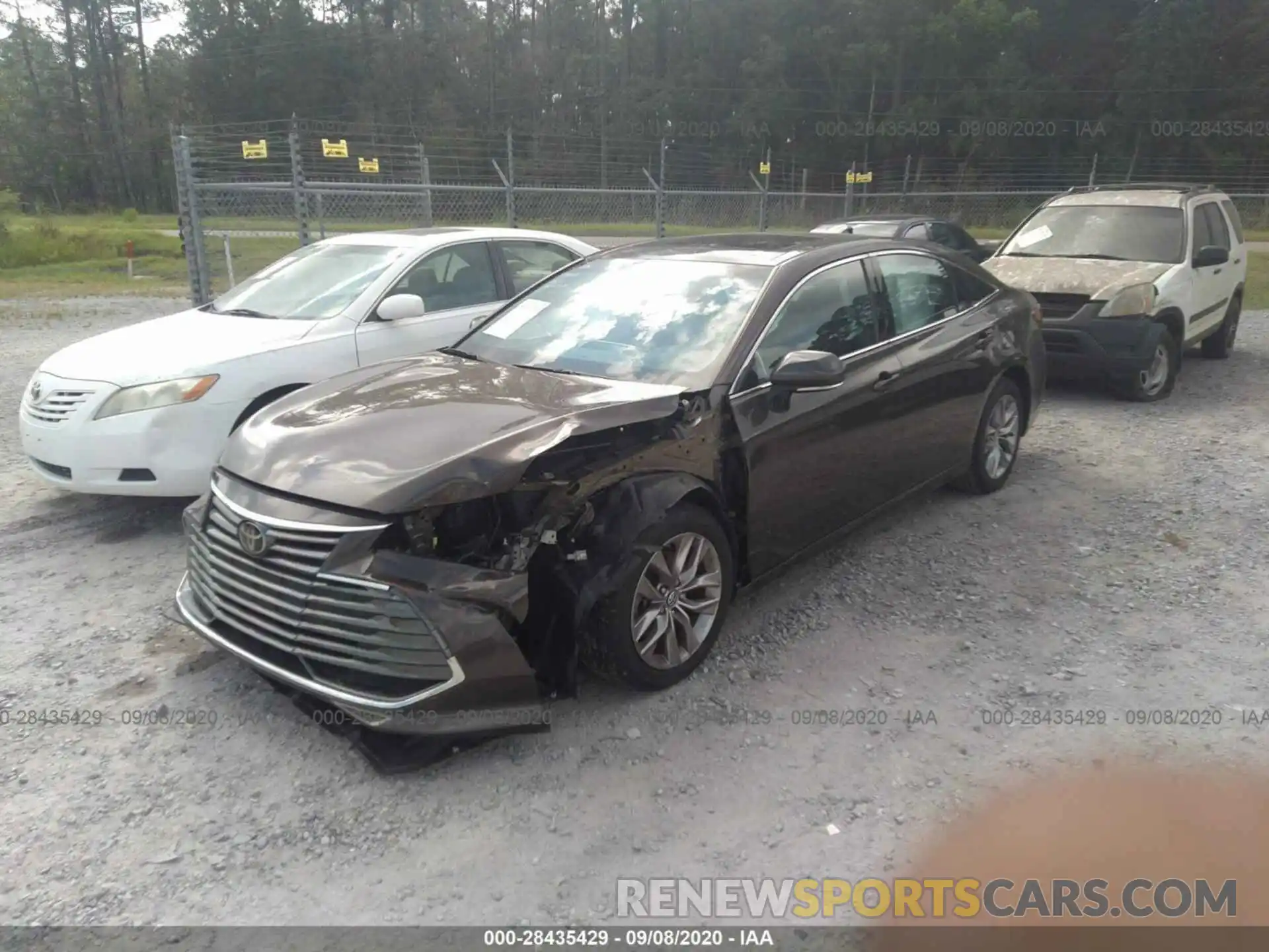 2 Photograph of a damaged car 4T1BZ1FB0KU010497 TOYOTA AVALON 2019