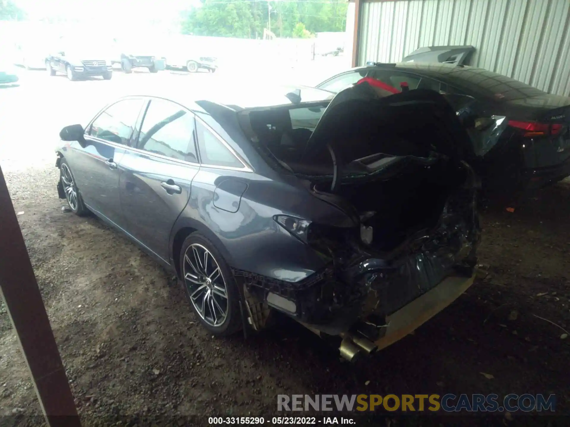 3 Photograph of a damaged car 4T1BZ1FB0KU016333 TOYOTA AVALON 2019