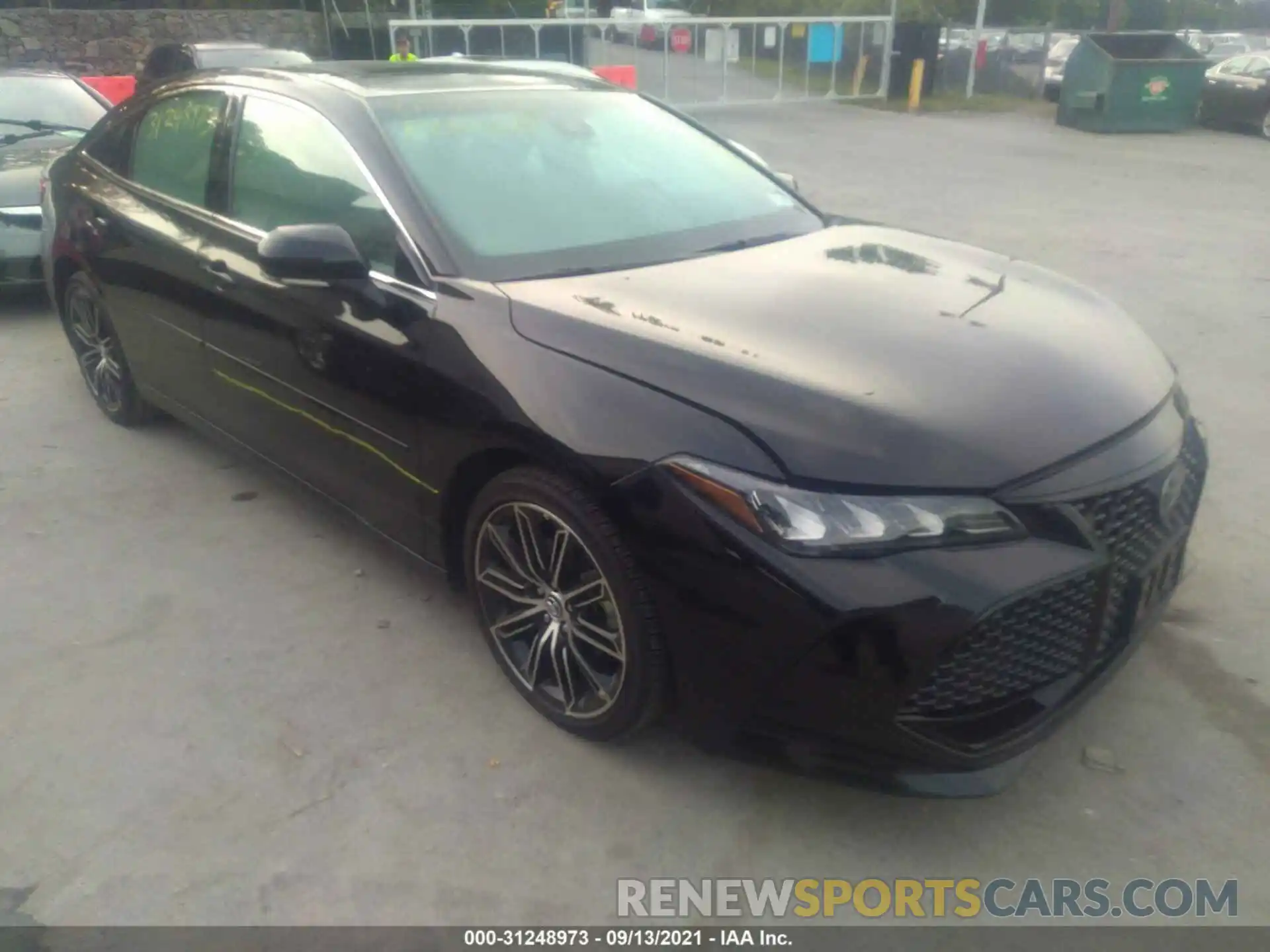 1 Photograph of a damaged car 4T1BZ1FB0KU021869 TOYOTA AVALON 2019