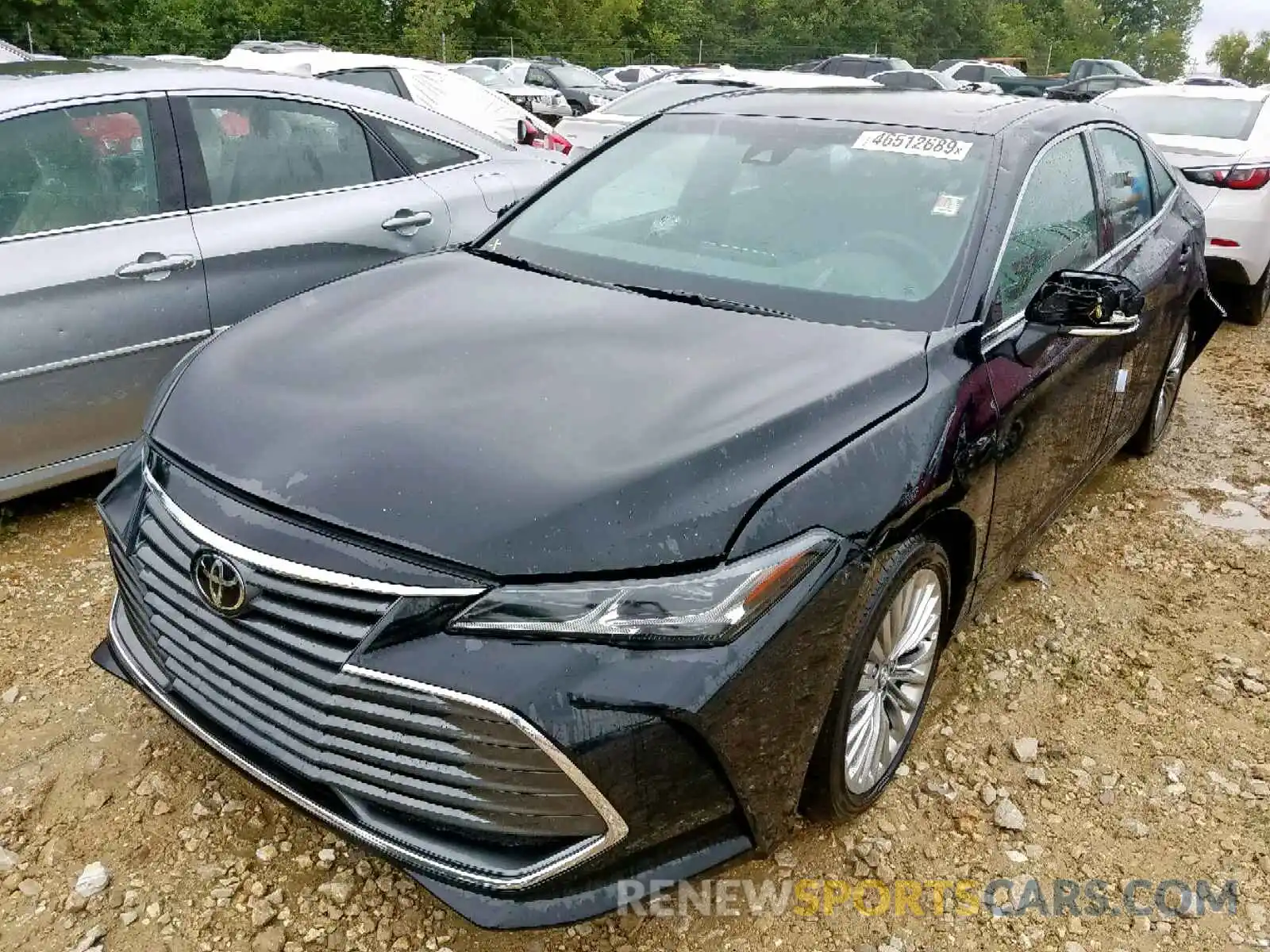 2 Photograph of a damaged car 4T1BZ1FB0KU022892 TOYOTA AVALON 2019