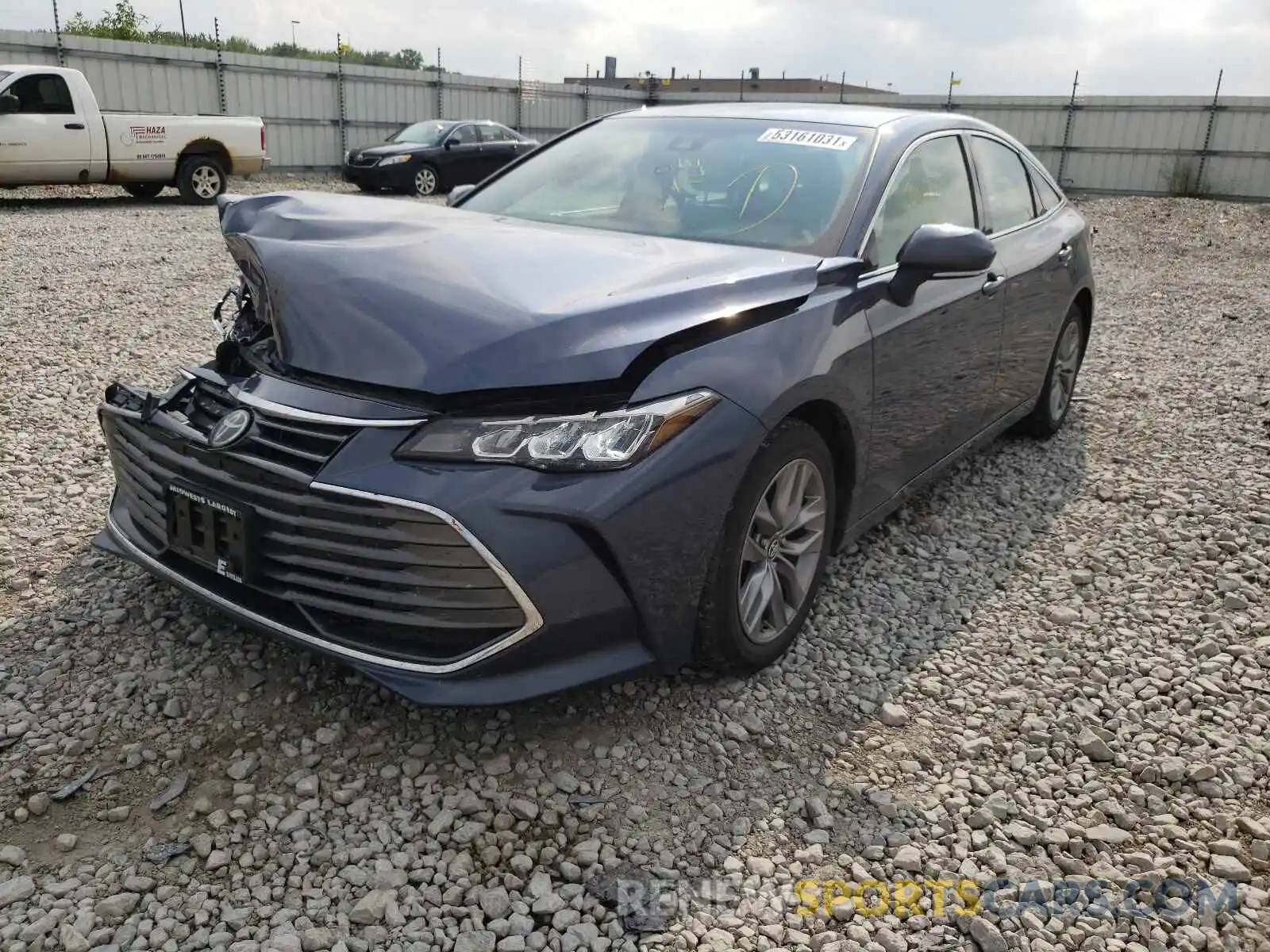 2 Photograph of a damaged car 4T1BZ1FB0KU029535 TOYOTA AVALON 2019