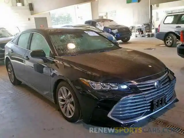 1 Photograph of a damaged car 4T1BZ1FB0KU029776 TOYOTA AVALON 2019