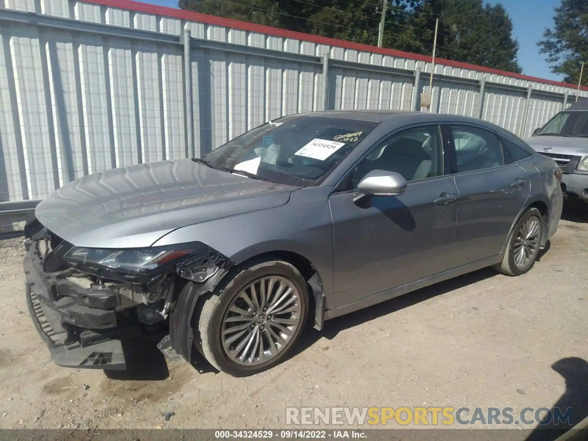 2 Photograph of a damaged car 4T1BZ1FB0KU032001 TOYOTA AVALON 2019