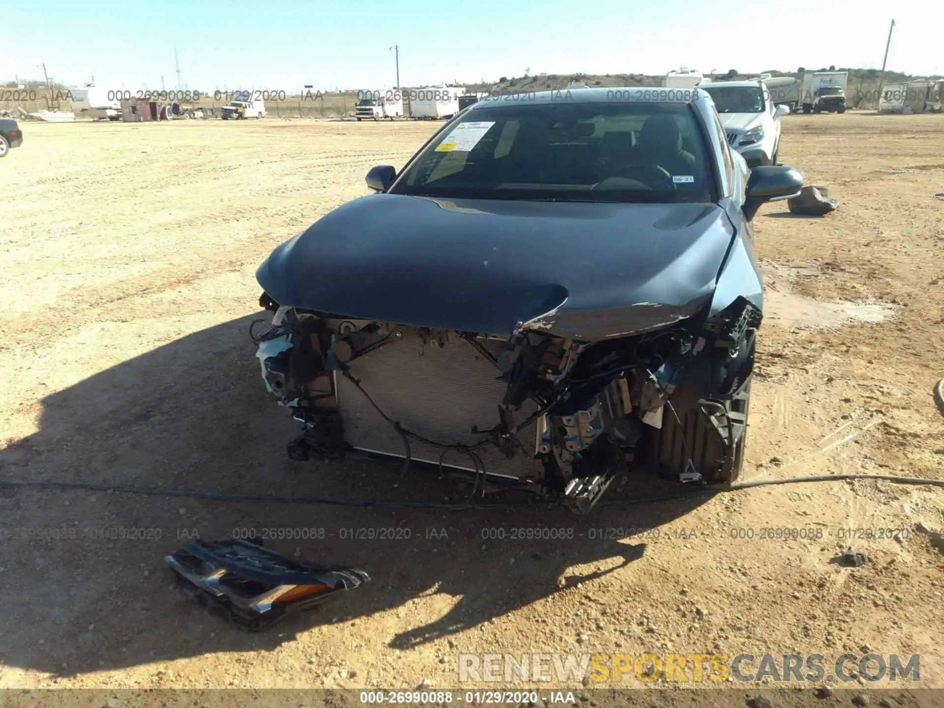 6 Photograph of a damaged car 4T1BZ1FB0KU032192 TOYOTA AVALON 2019