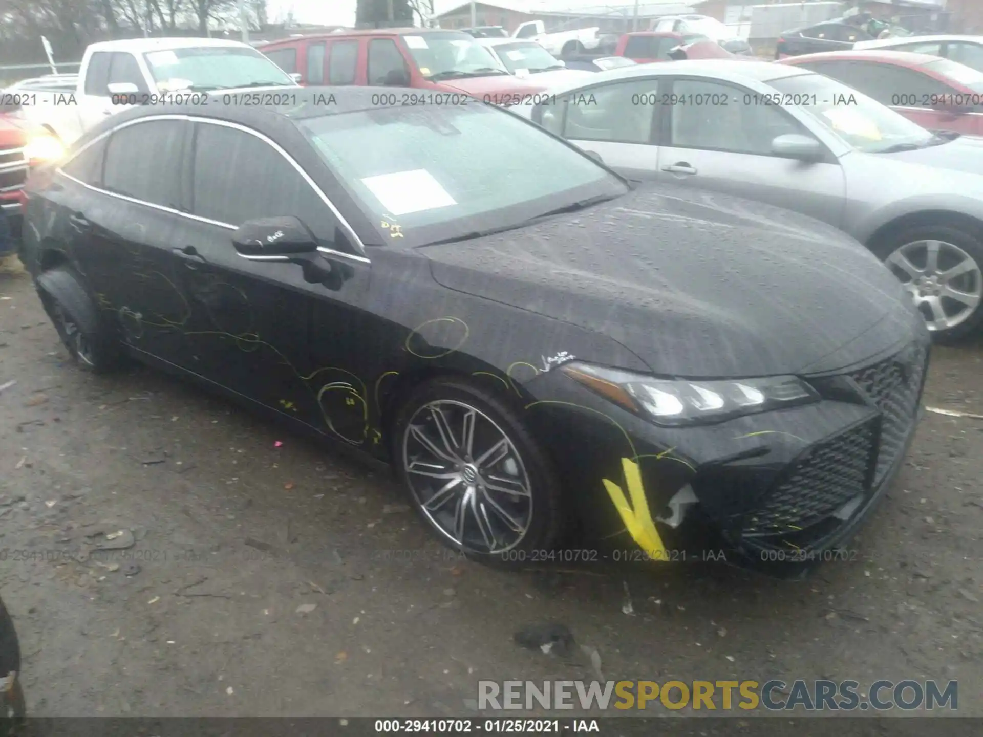 1 Photograph of a damaged car 4T1BZ1FB1KU004580 TOYOTA AVALON 2019