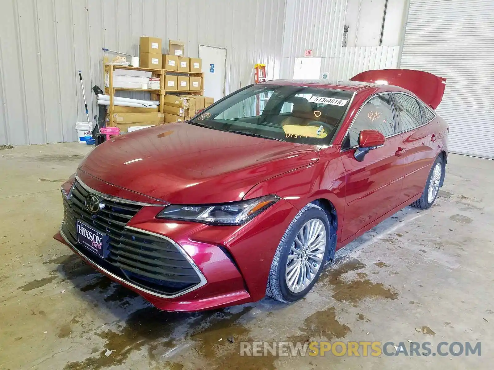 2 Photograph of a damaged car 4T1BZ1FB1KU013795 TOYOTA AVALON 2019