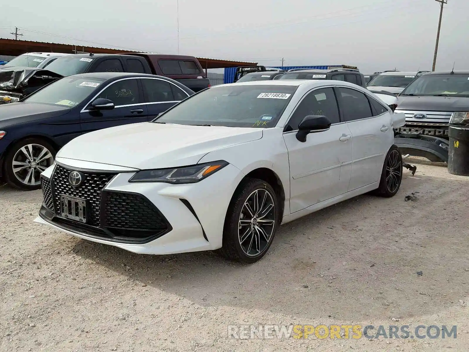 2 Photograph of a damaged car 4T1BZ1FB1KU014705 TOYOTA AVALON 2019